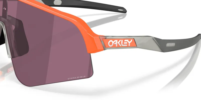 Oakley Sutro Lite Sweep in Matte Neon Orange with Prizm Road Black Lens-5