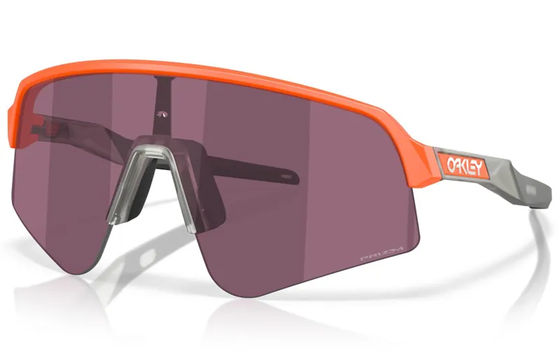 Oakley Sutro Lite Sweep in Matte Neon Orange with Prizm Road Black Lens