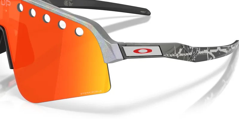 Oakley Sutro Lite Sweep Mathieu Van Der Poel MVDP in Space Dust with Prizm Ruby Vented Lens-1