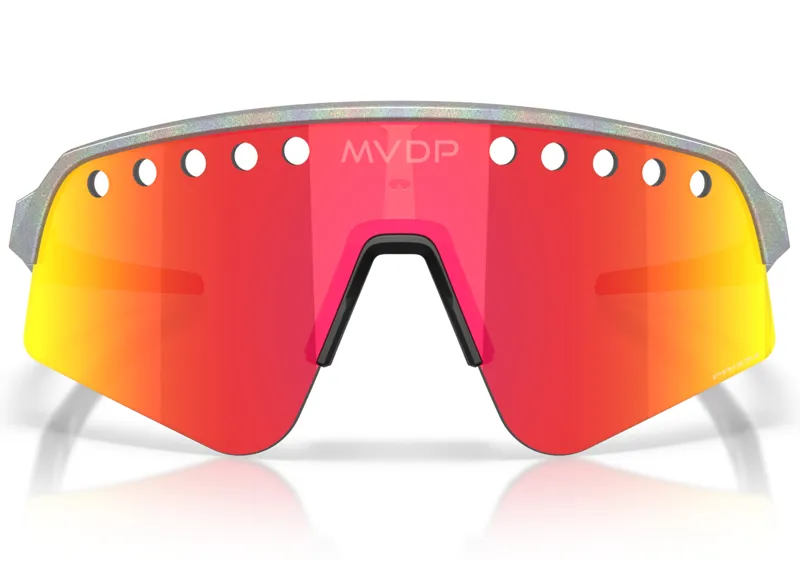 Oakley Sutro Lite Sweep Mathieu Van Der Poel MVDP in Space Dust with Prizm Ruby Vented Lens-5