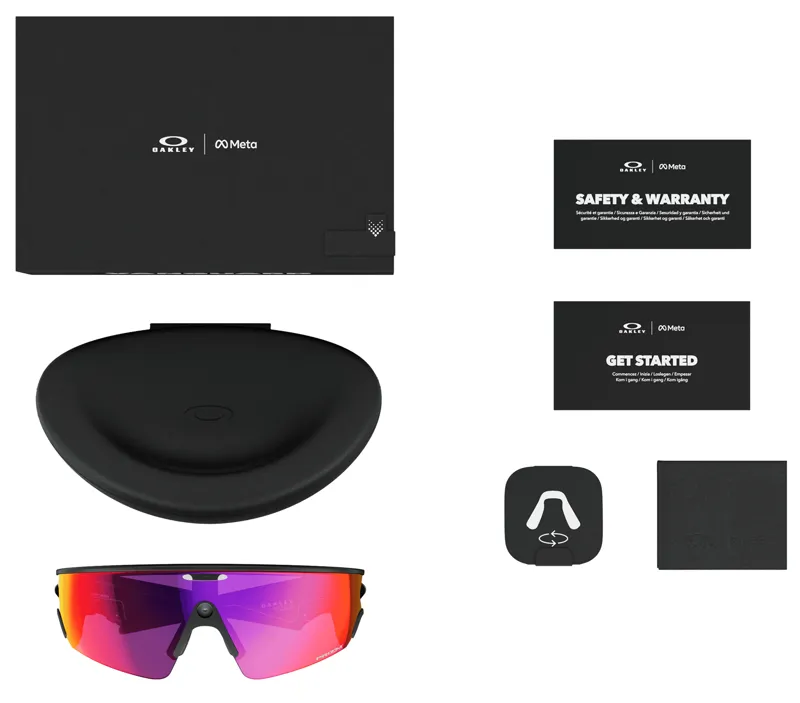 Oakley Meta Vanguard in Black Frame with Prizm Road Red Lens-7