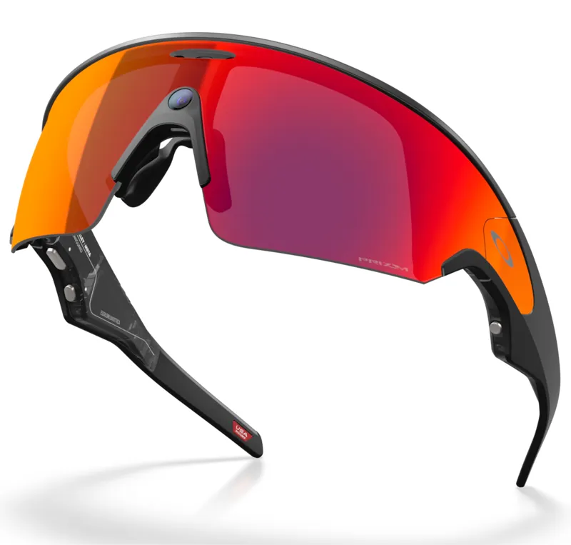 Oakley Meta Vanguard in Black Frame with Prizm Road Red Lens-3