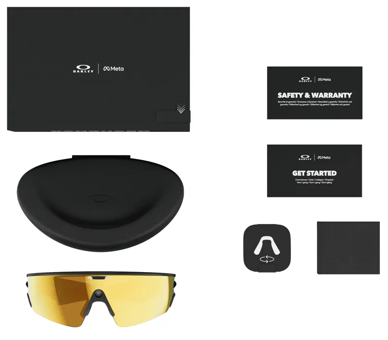 Oakley Meta Vanguard in Black Frame with Prizm 24K Gold Lens-8