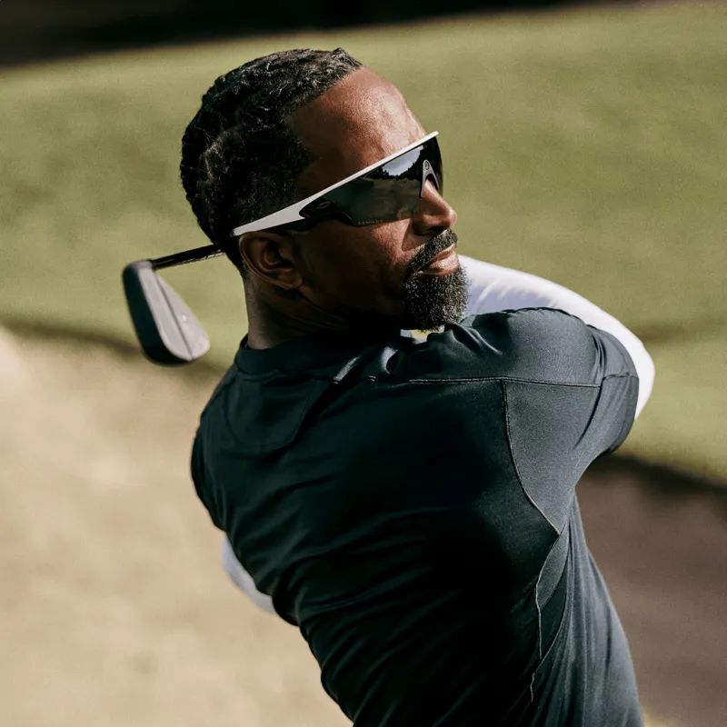 Oakley Meta Vanguard in White Frame with Prizm Black Lens-7