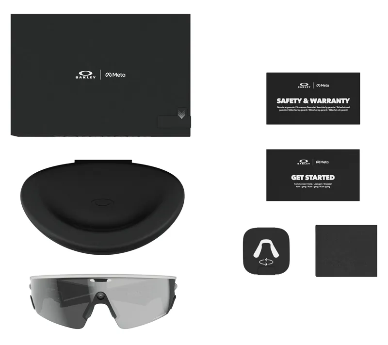 Oakley Meta Vanguard in White Frame with Prizm Black Lens-8