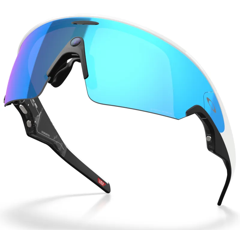 Oakley Meta Vanguard in White Frame with Prizm Saphire Lens-4