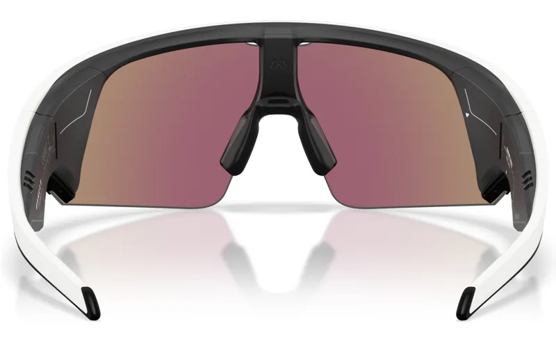 Oakley Meta Vanguard in White Frame with Prizm Saphire Lens-5