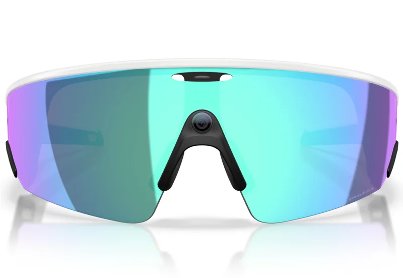 Oakley Meta Vanguard in White Frame with Prizm Saphire Lens-2
