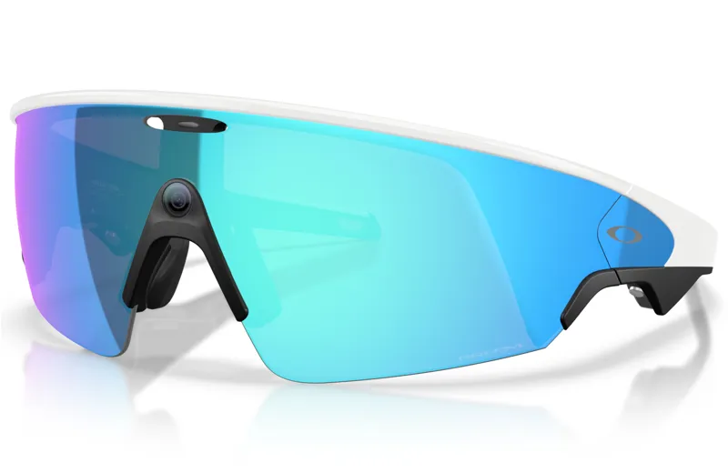 Oakley Meta Vanguard in White Frame with Prizm Saphire Lens-1