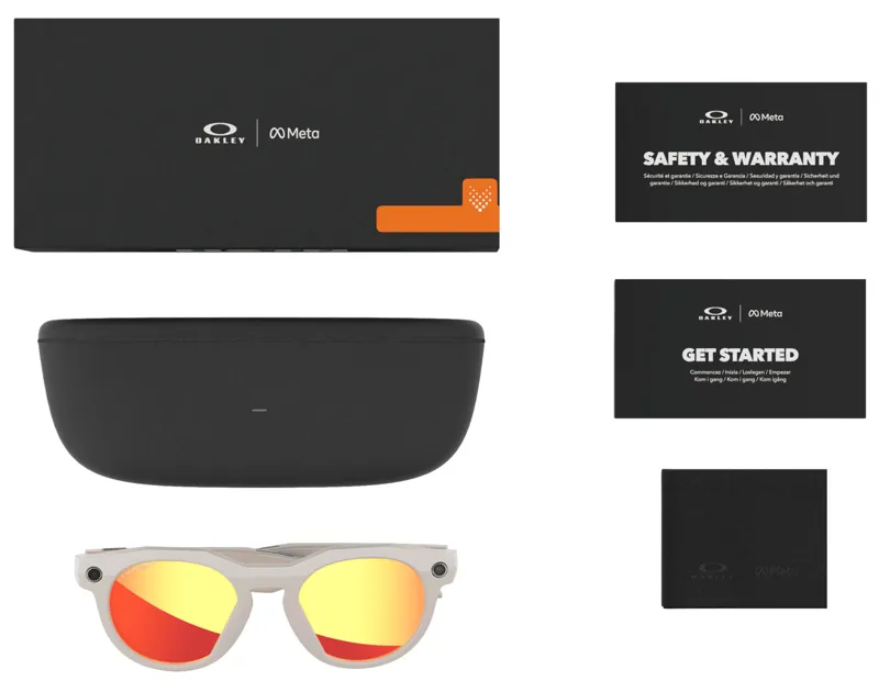 Oakley Meta HSTN in Warm Grey Frame with Prizm Ruby Lens-7