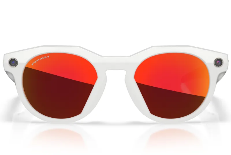 Oakley Meta HSTN in Warm Grey Frame with Prizm Ruby Lens-1