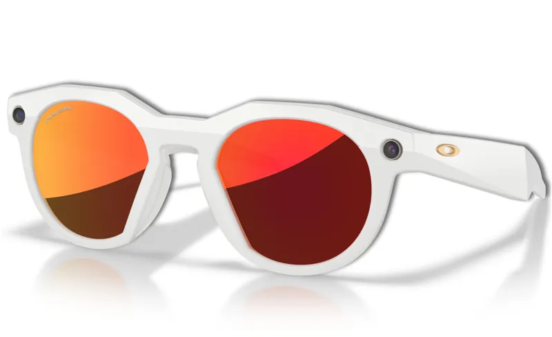 Oakley Meta HSTN in Warm Grey Frame with Prizm Ruby Lens