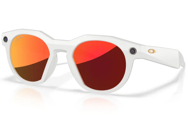 Oakley Meta HSTN in Warm Grey Frame with Prizm Ruby Lens