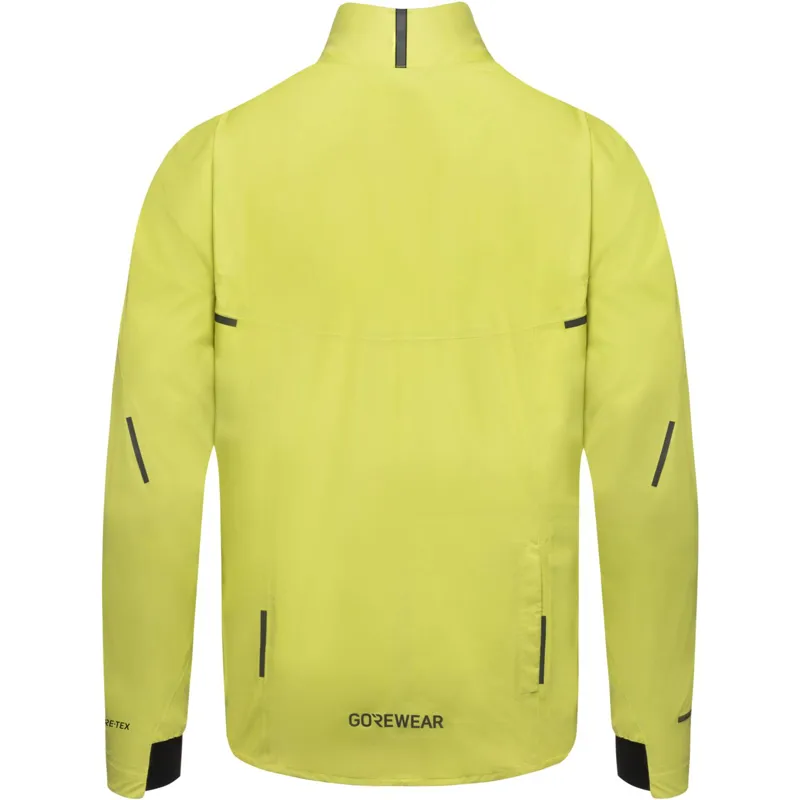 Gore Spinshift GTX Mens Jacket in Lime Yellow-2
