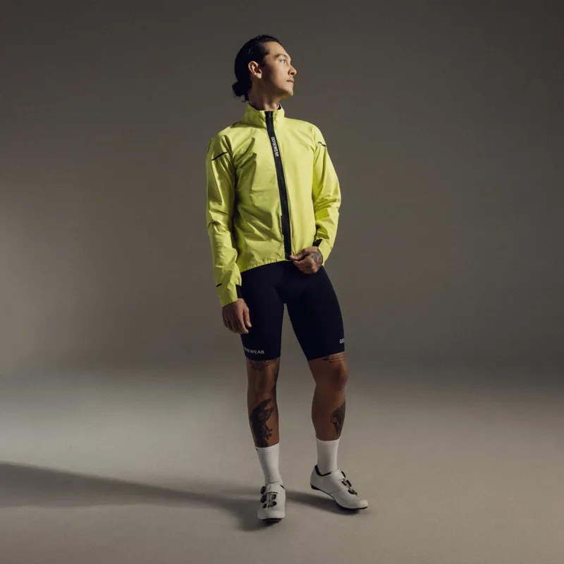Gore Spinshift GTX Mens Jacket in Lime Yellow-5