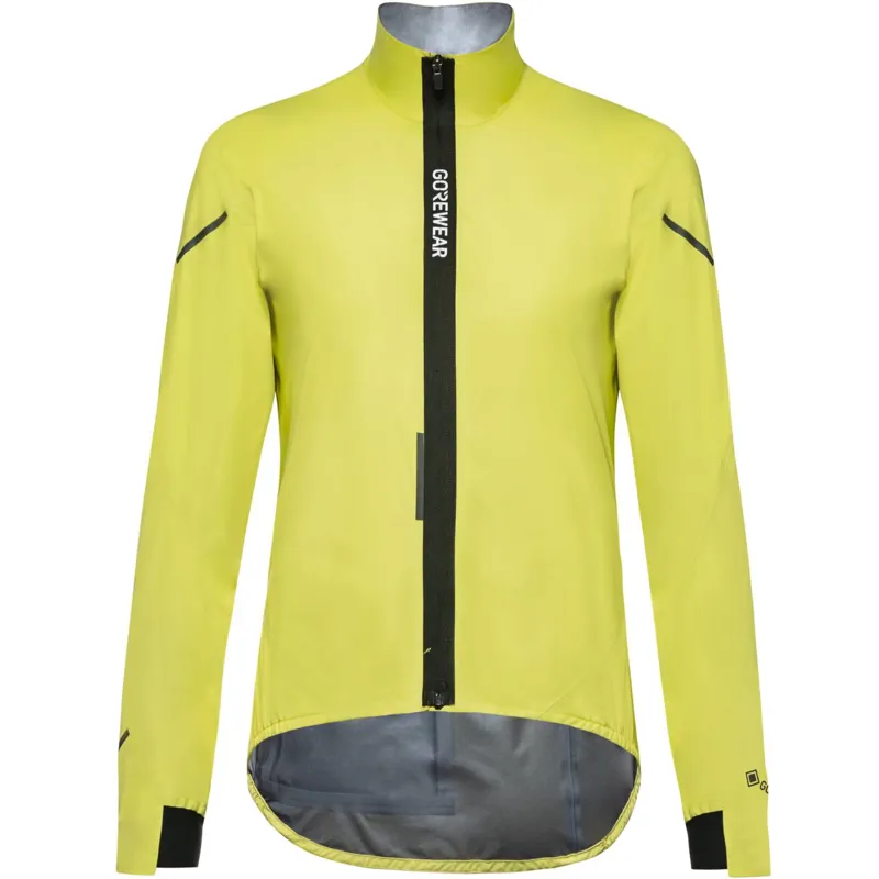 Gore Spinshift GTX Womens Jacket in Lime Yellow