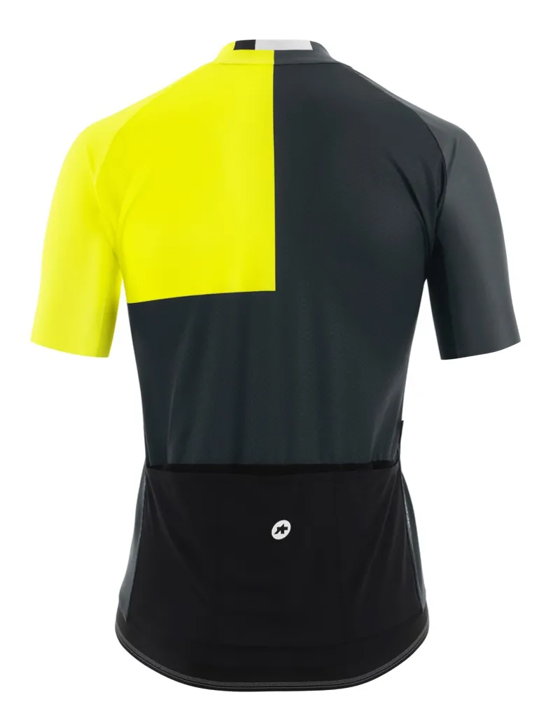 Assos Mille GT Stahlstern C2 Evo Jersey in Optic Yellow size Medium-2