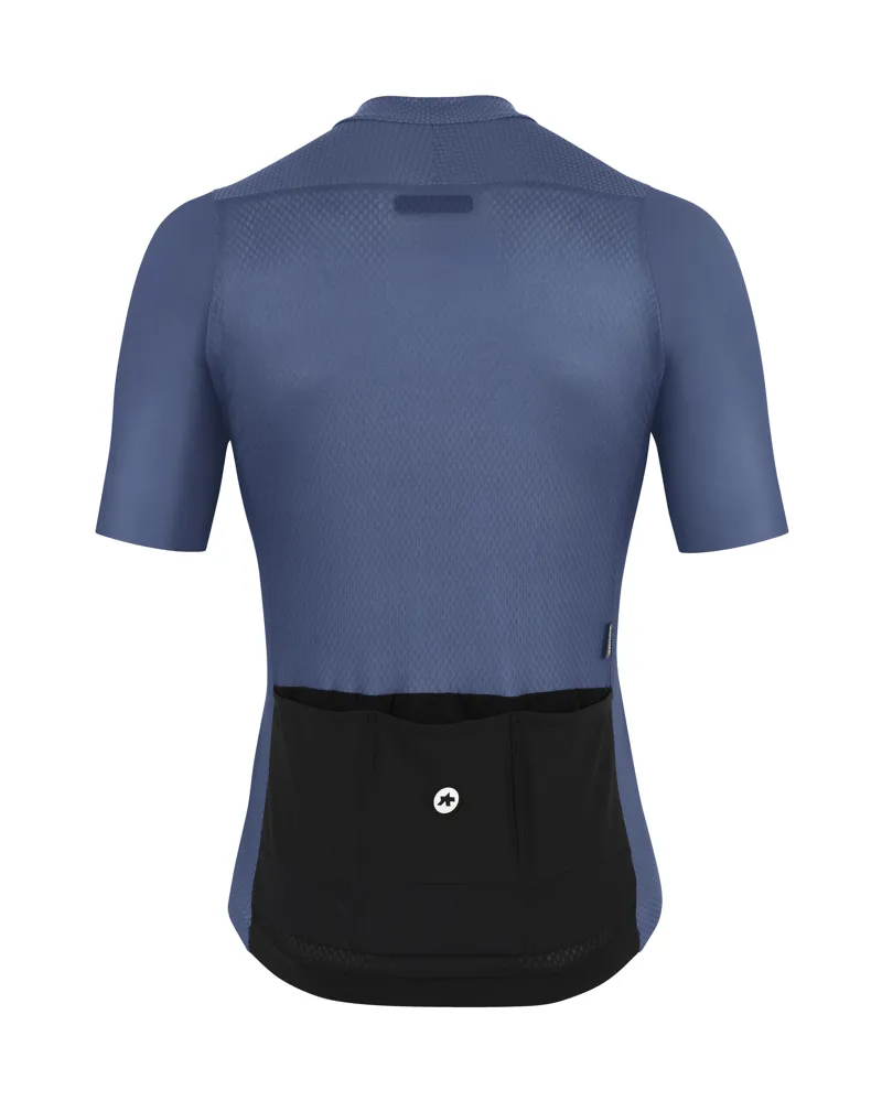 Assos Mille GT S11 Drylite Short Sleeve Jersey in Stone Blue size Medium-2