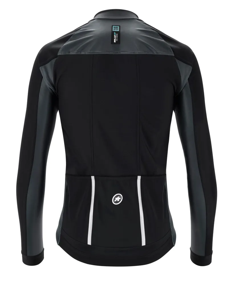 Assos Mille GT 3/3 Jacket Evo in Torpedo Grey in Large-2