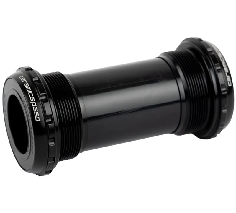 Ceramicspeed Alpha Ceramic Bearing Italian Thread Bottom Bracket for 24mm Shimano in Black
