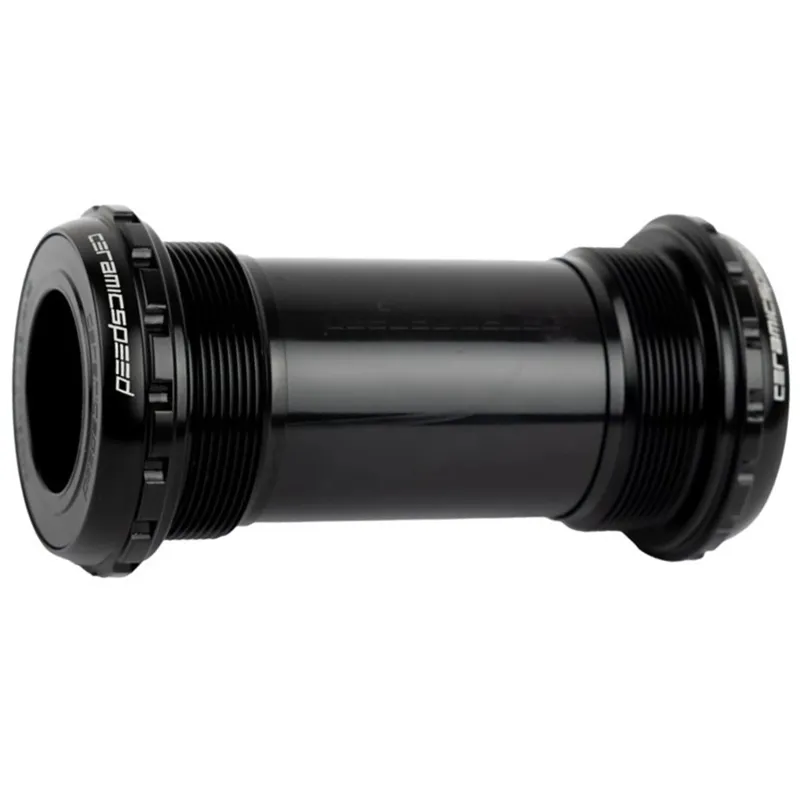 Ceramicspeed Alpha Ceramic Bearing BSA English Thread Bottom Bracket for 24mm Shimano in Black