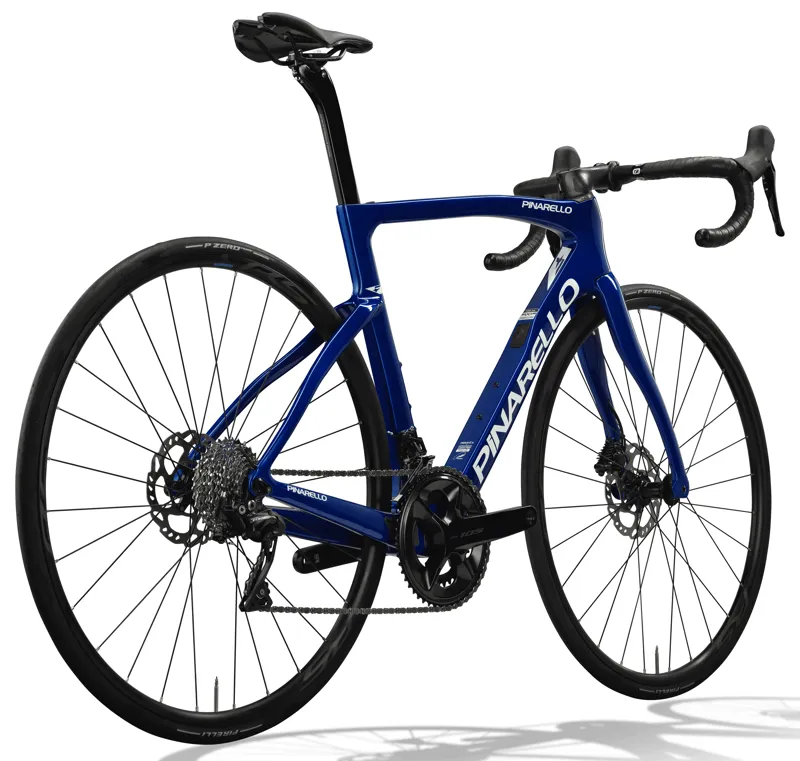 Pinarello F1 Disc with 105 12 and Shimano RS Wheels in Formula Blue-2