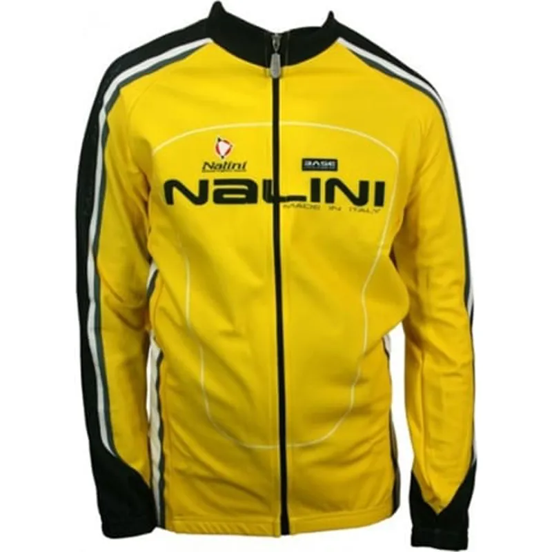 Nalini Pirrotina Long Sleeve Kids Jersey in Yellow
