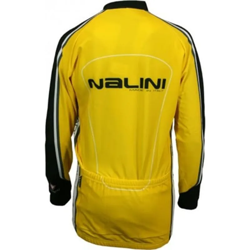 Nalini Pirrotina Long Sleeve Kids Jersey in Yellow-1