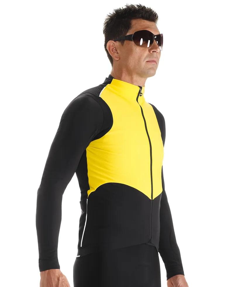 Assos tiburuGiletEquipe Volt Yellow Gilet-3