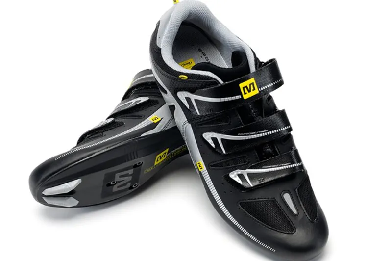 Mavic Peloton Road Shoe in Silver Black size 9-1