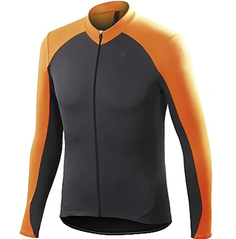 Specialized Therminal RBX Sport LS Jersey Anthracite/Orange size Large