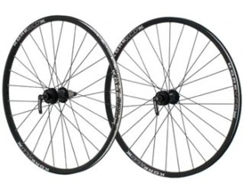 Kore XCD 26inch Wheel Set in Black