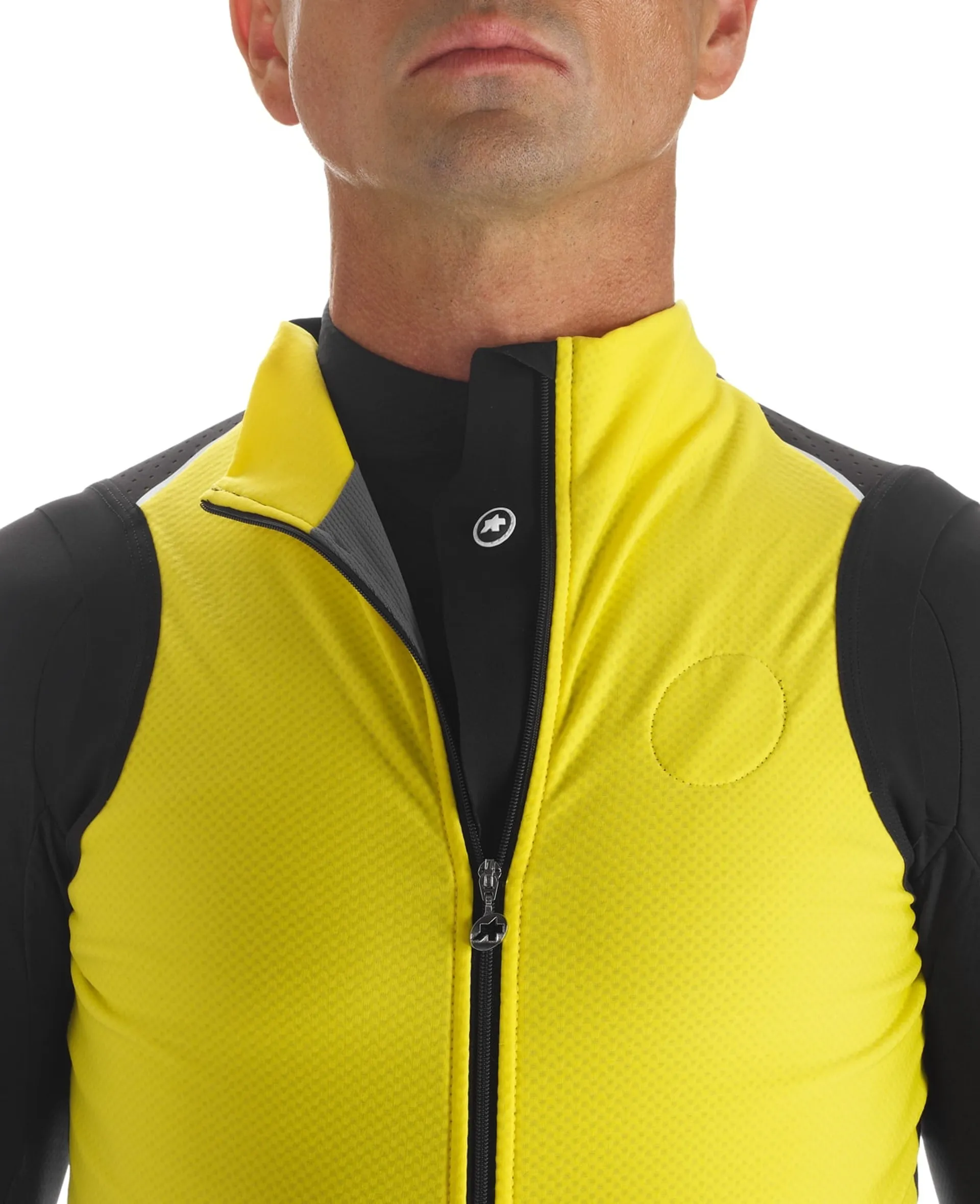 Gilet Thermique Assos Tiburu Pour Cyclisme - Taille M, Jaune/noir, Excellent état