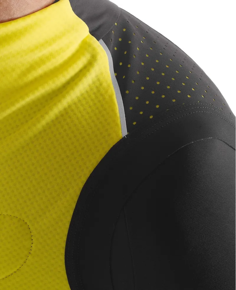 Assos tiburuGiletEquipe Volt Yellow Gilet-6