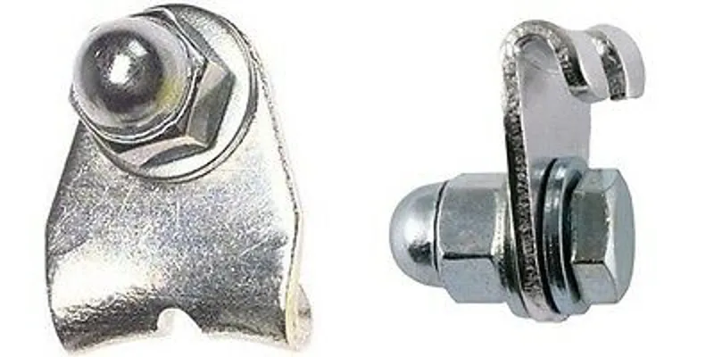 Straddle Bridge Yolk Cable Carrier x 2 in Silver