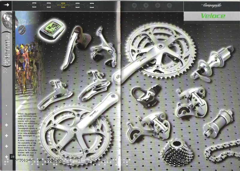 Campagnolo Veloce 130BCD 53 Tooth Chainring in Silver-2