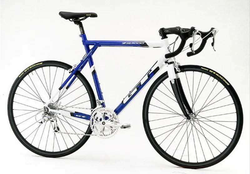 2000 GT ZR-3000 Road Carbon Blade 1 Inch Threadless Forks in Gloss Carbon Weave / White-2