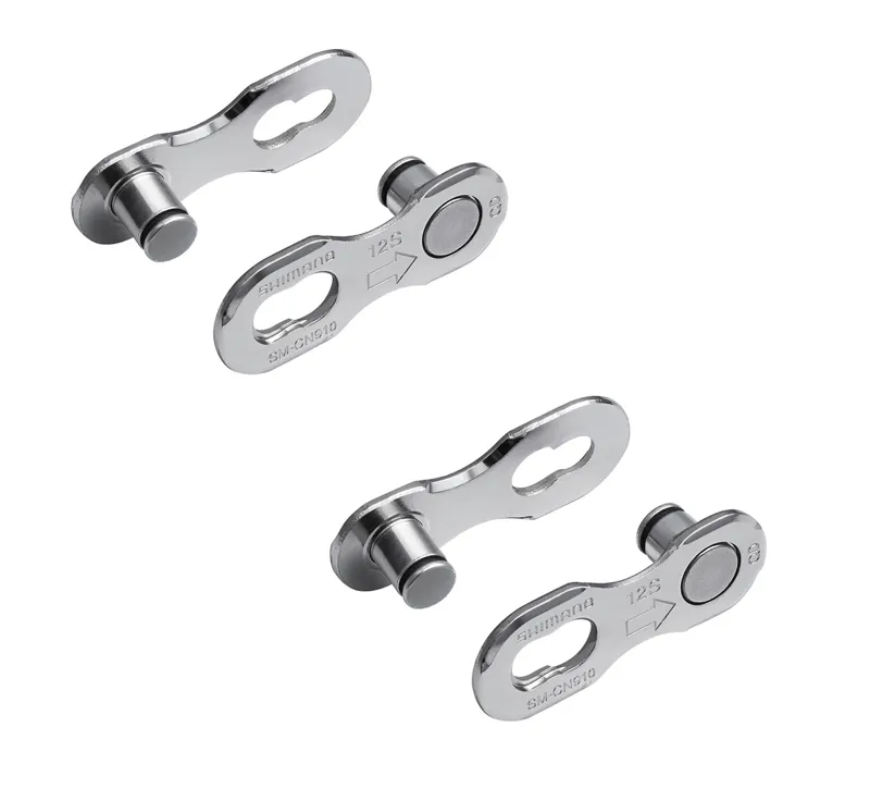 Shimano CN910 Quick Link for 12-speed Chains Pack of 2 Silver