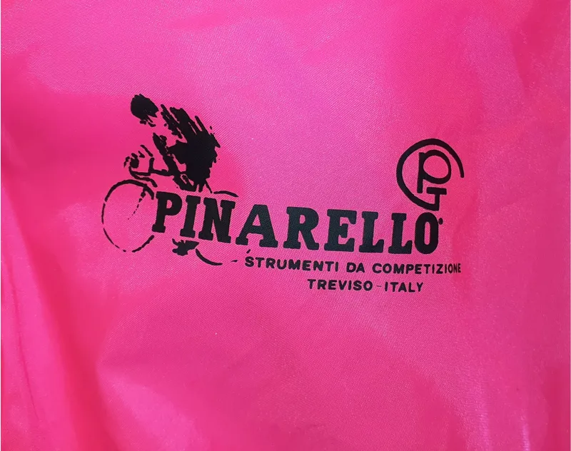 Pinarello Pink Jacket Poncho Size 7 7XL Retro Giro-1