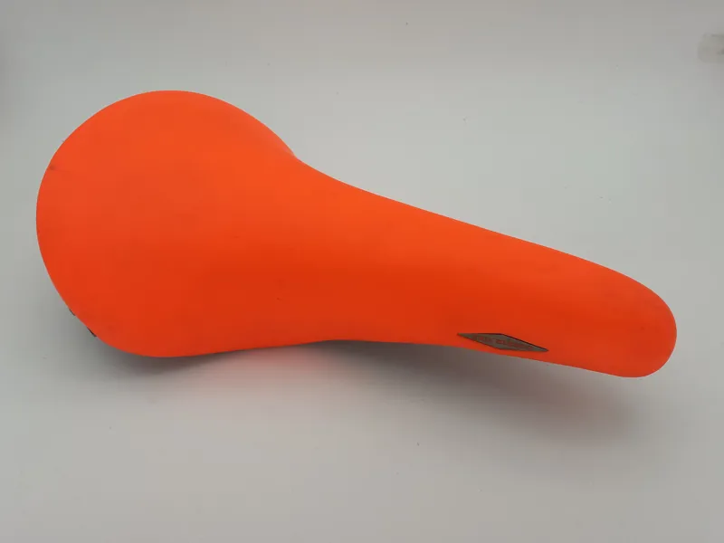 Selle San Marco Rolls Ergo Saddle in Bright Orange Shop Soiled-1