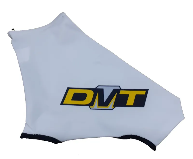 DMT Lycra Shoe Cover in White Size XL 46-48