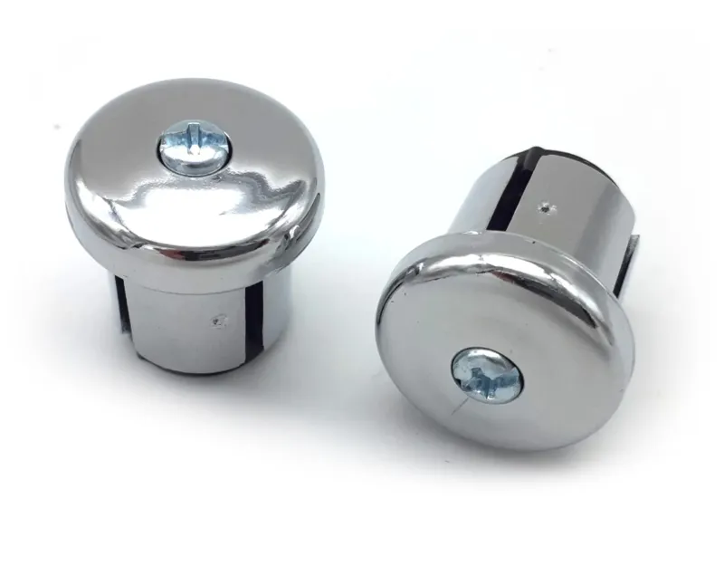 Belvin Screw in Road Bar Plugs in Chrome