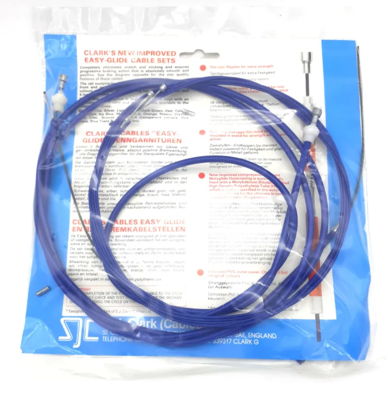 Clarks Easy Glide Cable Set in Blue Vintage NOS-2