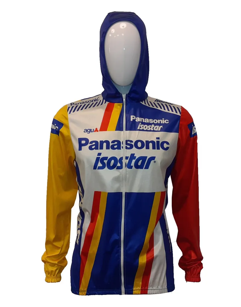 Panasonic Isostar Long Sleeve Hooded Jersey size Medium-1