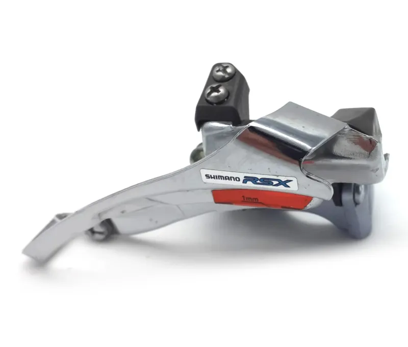 Shimano RSX A416 Top Swing 8 Speed 28.6mm Band On Front Derailleur in Grey
