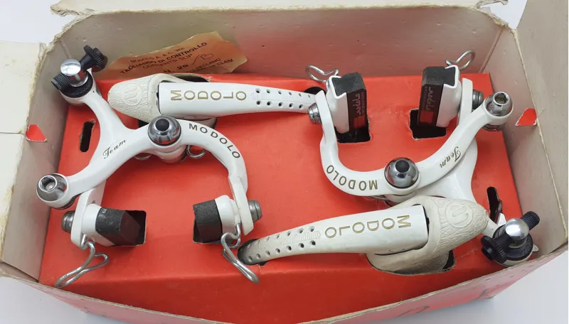 Modolo Team Brake Set in White NOS 1986