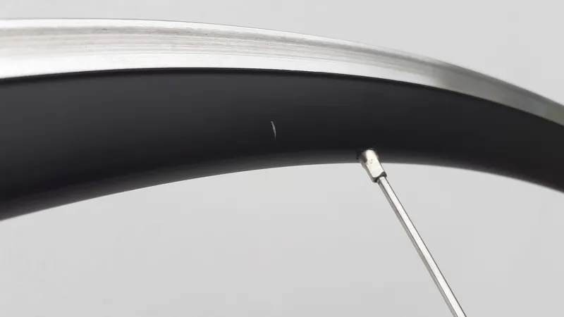 Fulcrum Racing S-Five Rim Brake 700c Front Wheel in Black Shop Soiled-1