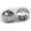 Cinelli Plastic Bar End Plugs in Chrome Shop Soiled