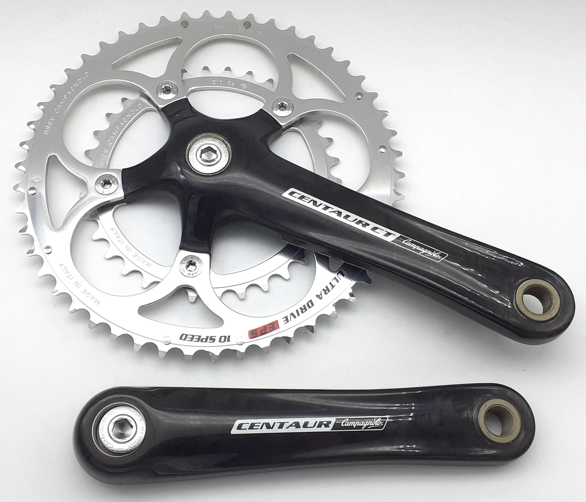 Campagnolo Centaur FC5 Carbon 50/34T Compact Chainset NOS 2005