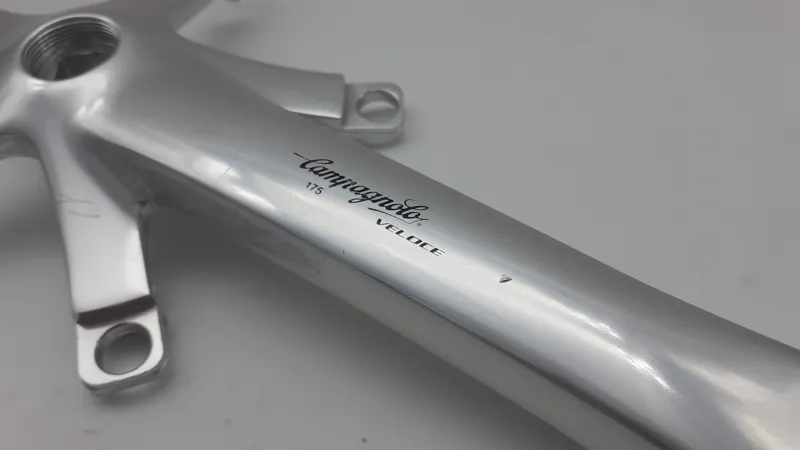 Campagnolo Veloce 175mm Right Crank Arm in Silver Shop Soiled-2